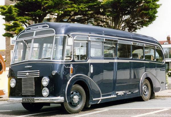 1950 Commer Avenger 1, fitted with a Harrington C16F body.