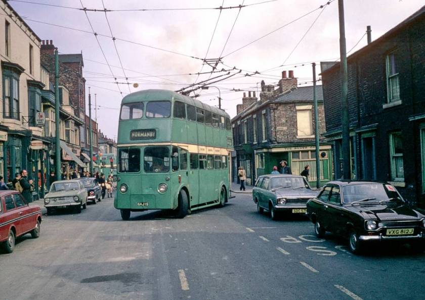 1950 Sunbeam F4 trolleybus built in 1950 and rebodied by Roe in 1965