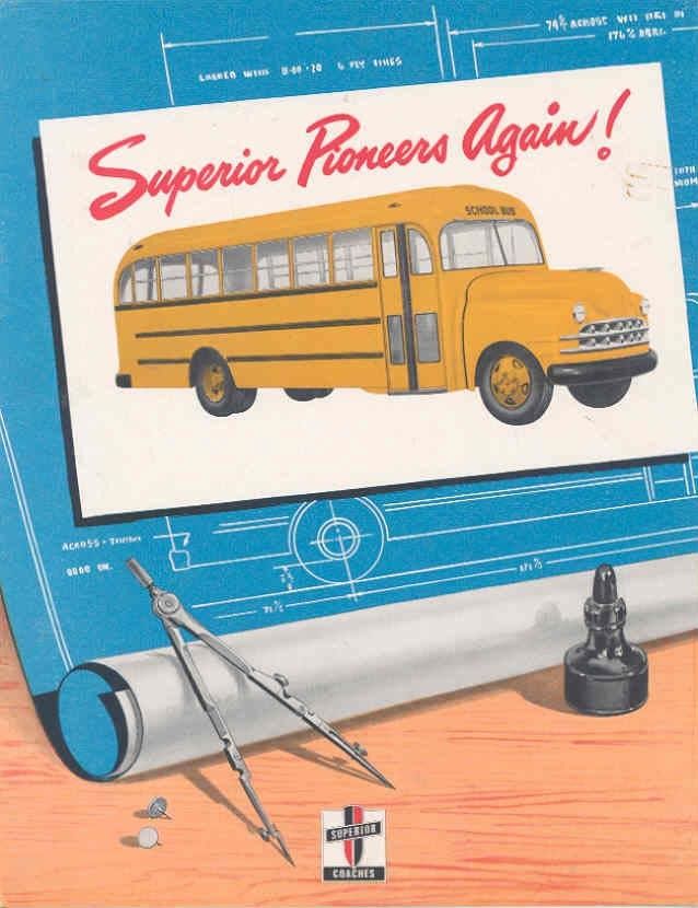 1951 Superior School Bus Sales Brochure