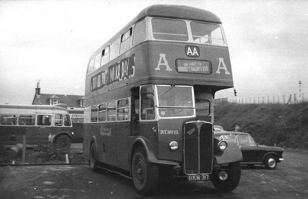 1953 AEC Regent III OKM317 was originally a demonstrator for Saunders Roe