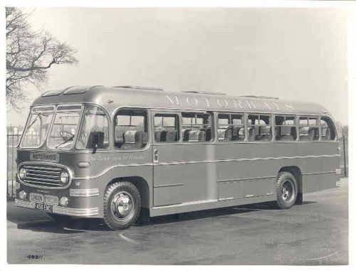 1953 Bedford Strachans Bus Photo Yugoslavia