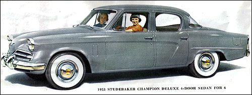 1953 Studebaker Champion Deluxe 4-door Sedan