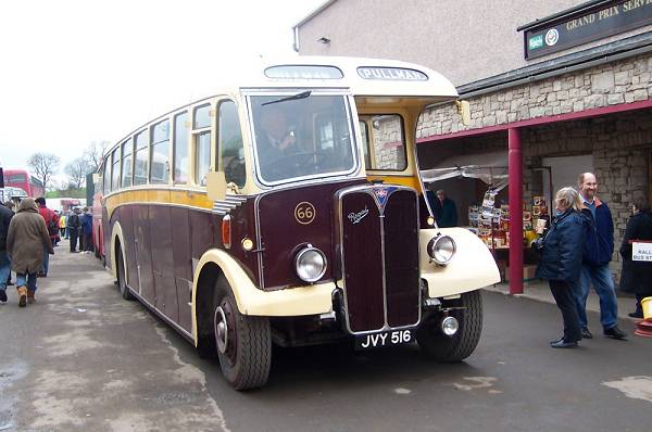 1954 AEC Regal III 66, JVY516, a 1954 example with bodywork by Barnaby