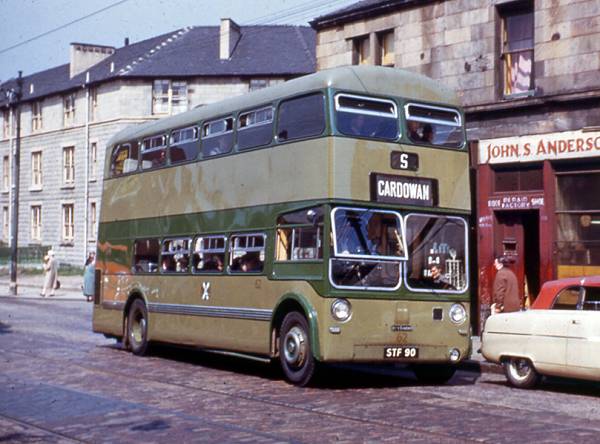 1954 Leyland Atlantean is seen here with the Saro body was H37-24R