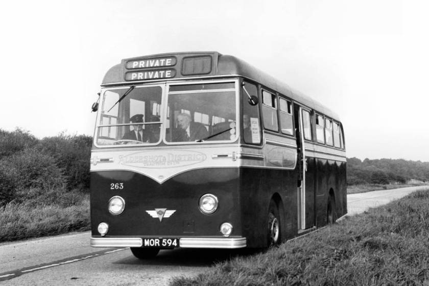 1954 Strachan bodied AEC Reliance