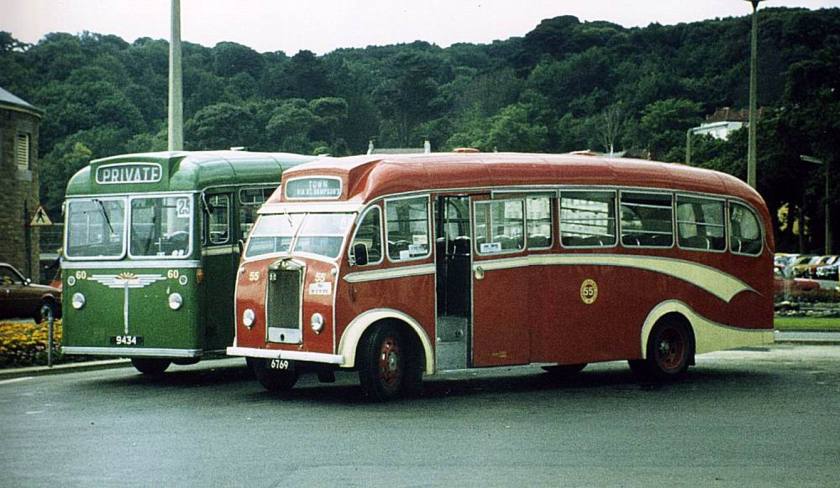 1955 Albion Victor FT39AN with a Heaver B35F