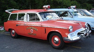 1955 Ambulance Studebaker Commander Ambulet