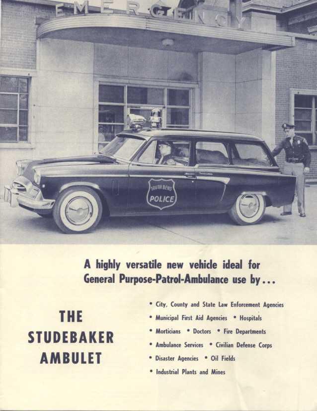 1955 Ambulet Studebaker