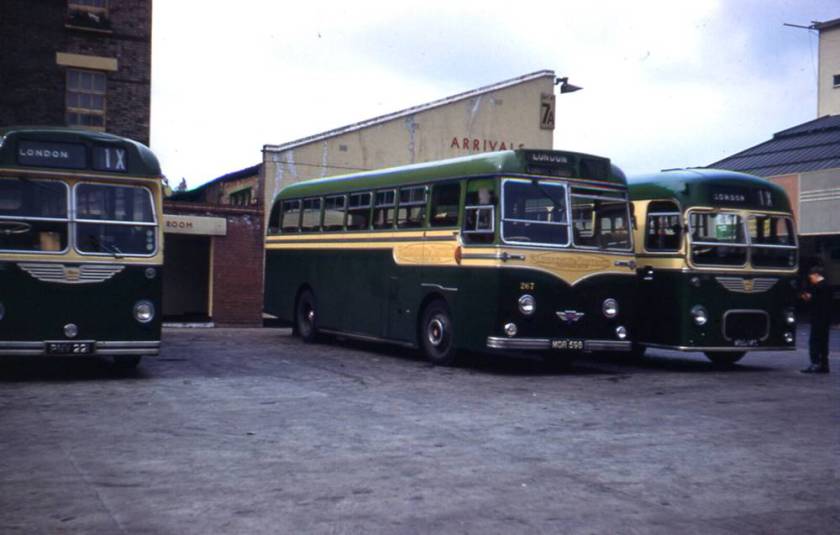 1955 Strachan Everest C41C bodywork on its AEC Reliance chassis