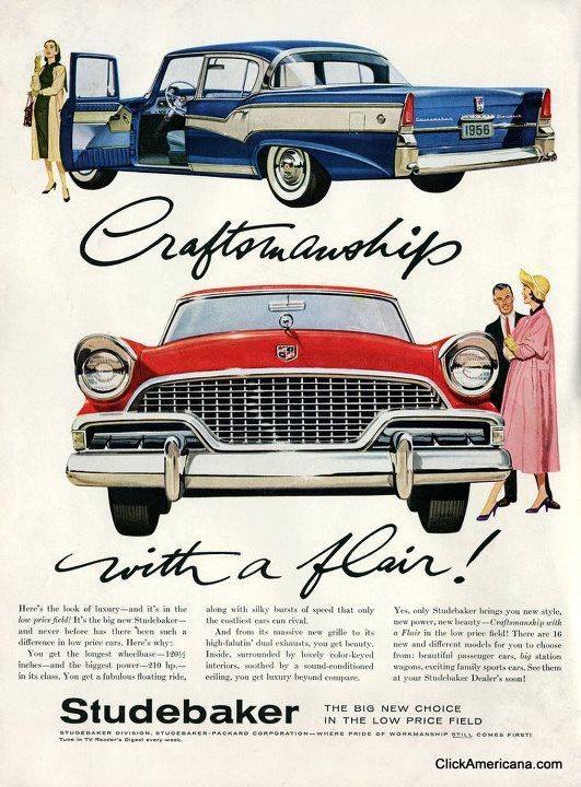 1956 Studebaker ad