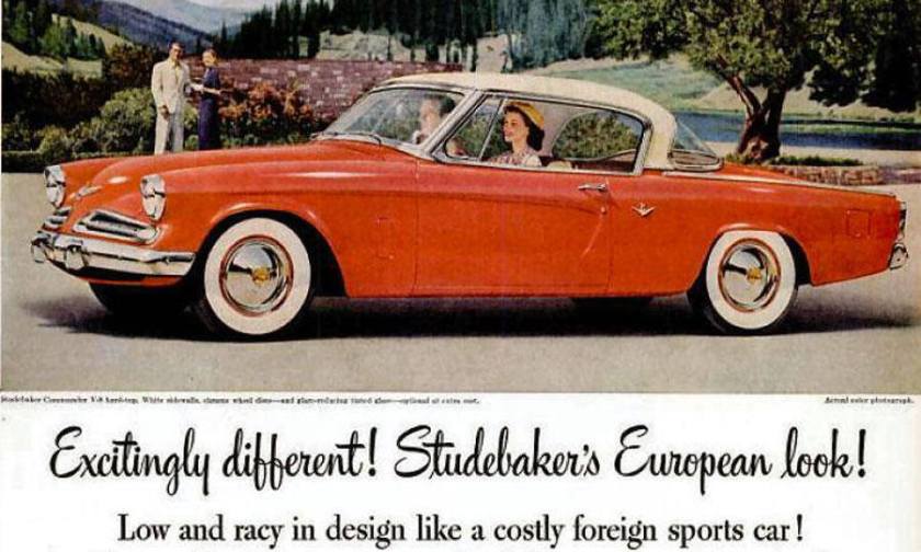 1956 Studebaker Europian Look