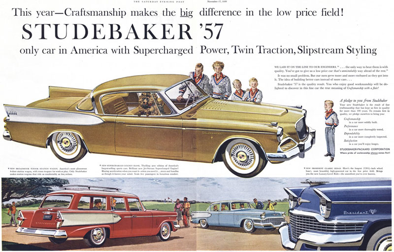 1957 Studebaker Ad