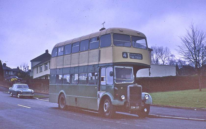 1959 Leyland PD2-40 with a Longwell Green H30-28R body
