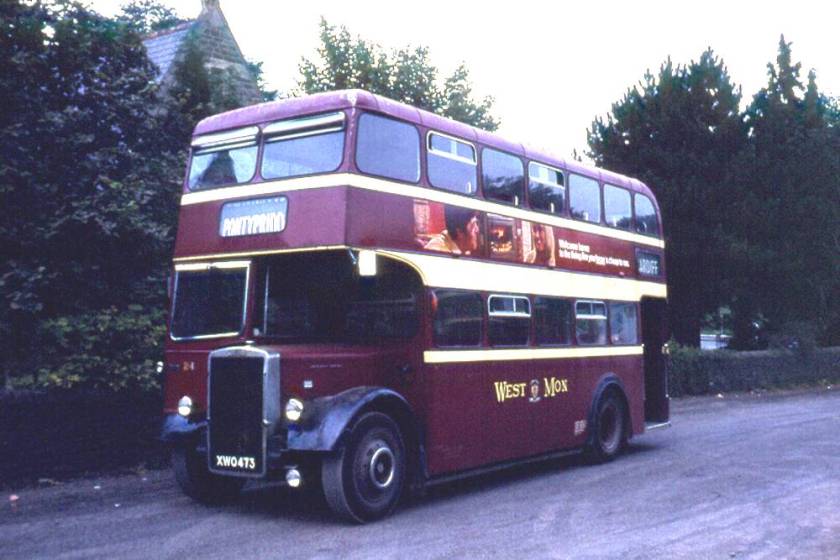 1959 Leyland PD2-40 with Longwell Green L27-28RD body XWO473
