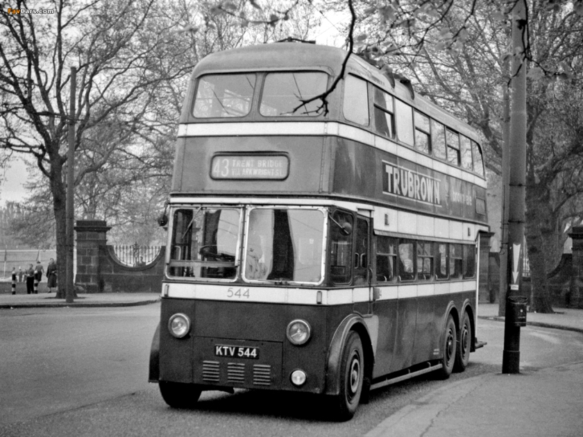 Nottingham Trolleybus 544