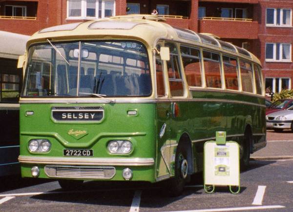 1961 Leyland Leopard L2T fitted with the stylish Harrington Cavalier coachwork
