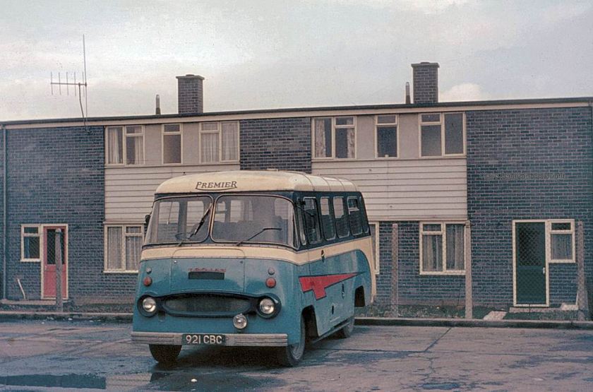 1962 Premier of Stainforth, Trojan minibus 921CBC