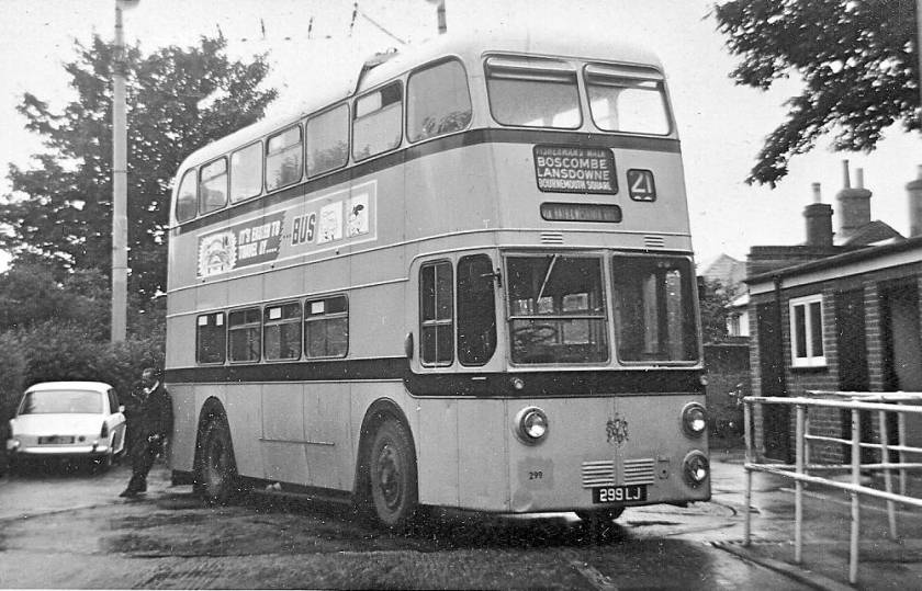 1962 Sunbeam trolleybus with Weymann bodywork a