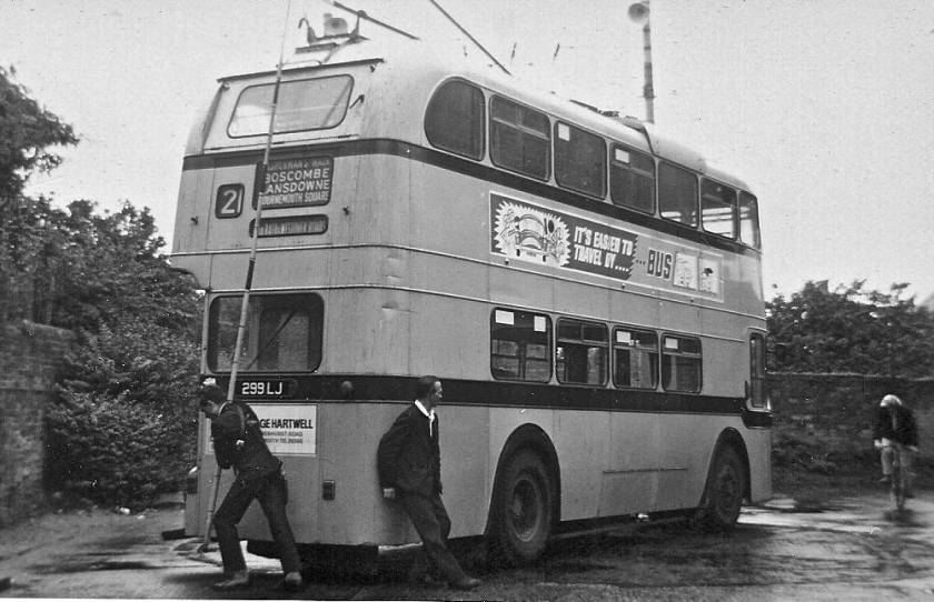 1962 Sunbeam trolleybus with Weymann bodywork