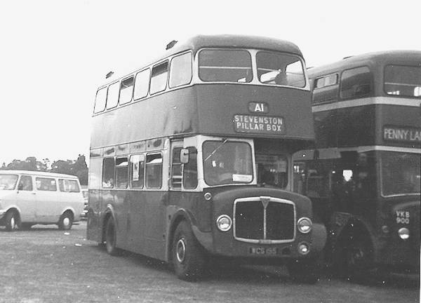 1963 AEC Regent V One of a trio delivered to members of the co-operative all carried this unusual and rare Strachans bodywork