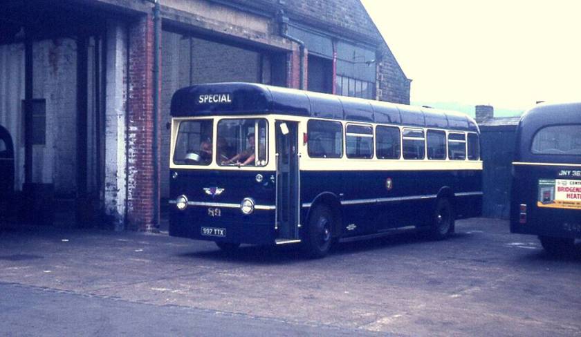 1963 AEC Reliance with Longwell Green B45F body