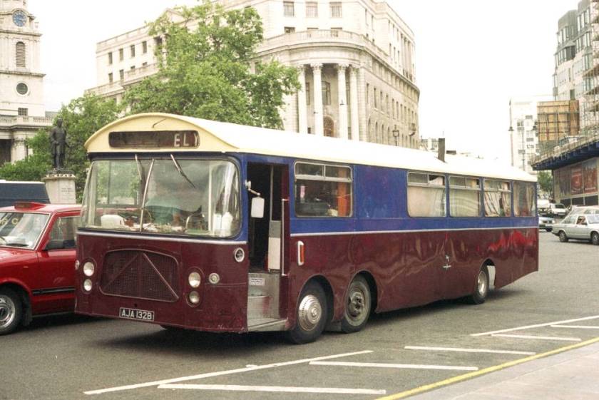1964 Bedford VAL14 with unusual low-height Strachan B52F bodywork a