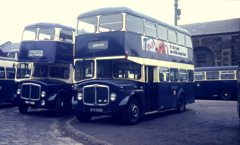 1966 AEC Regent V with Longwell Green H34-26F body