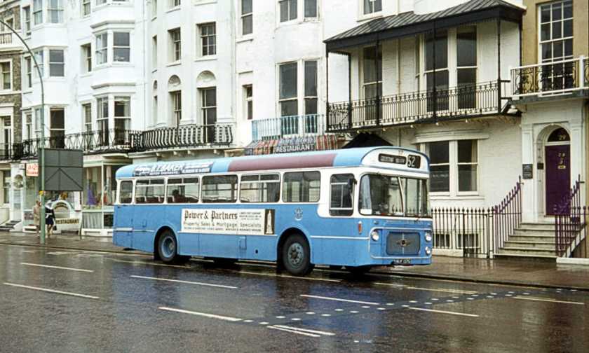 1968 Leyland Panther Cub PSRC1-1 with Strachan B43F body