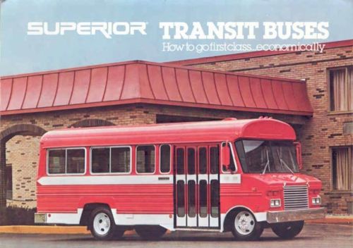 1980 Superior Transit Bus Brochure