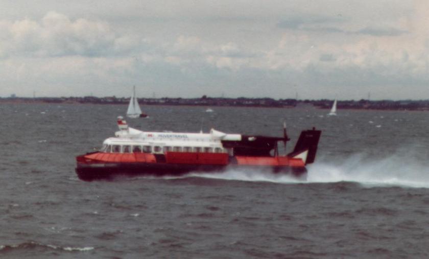 1982 SR.N6 of Hovertravel on the Solent