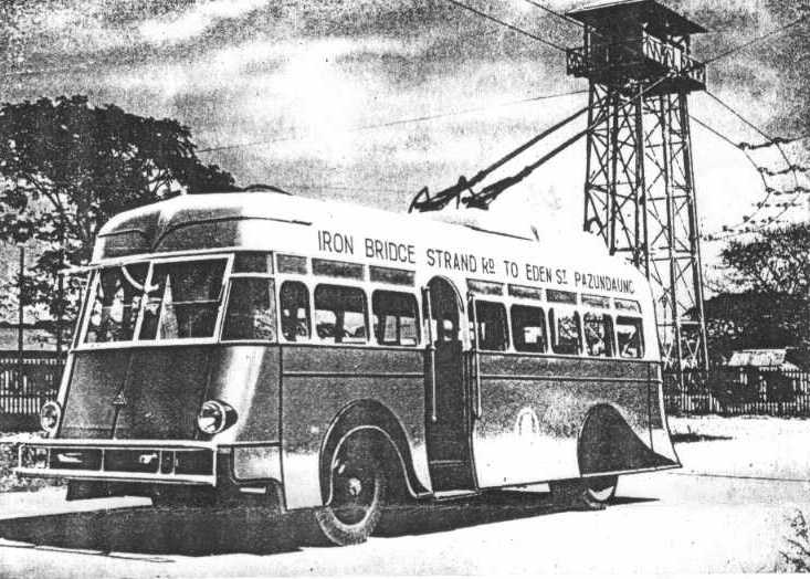 Rangoon Sunbeam Trolleybus