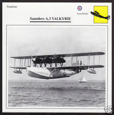 SAUNDERS A.3 A3 VALKYRIE Airplane