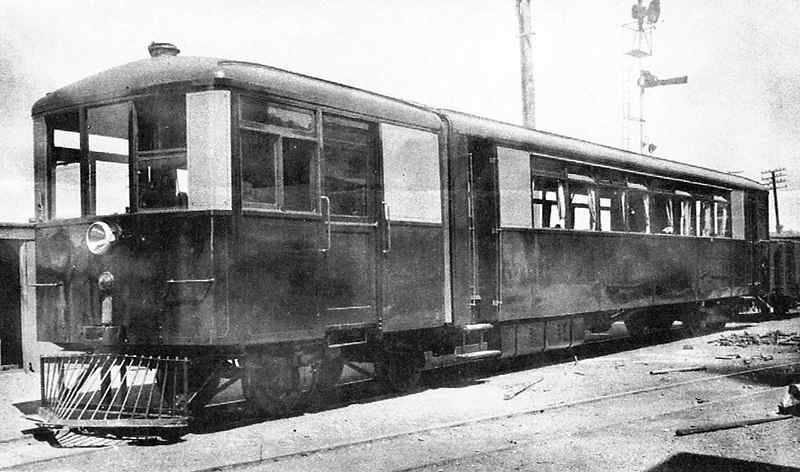 Sentinal Cammell Steam Rail Car