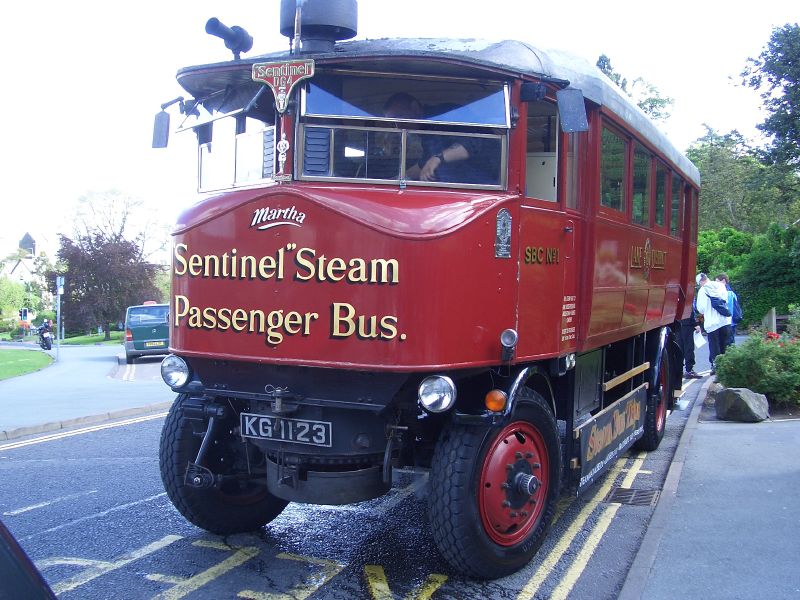 Sentinel Steam powered coach