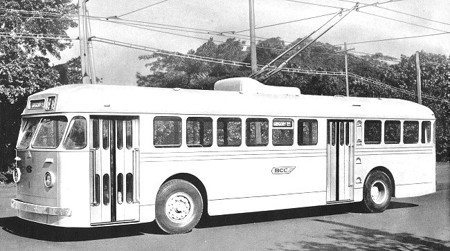 single deck Sunbeam trolleybuses used in Brisbane