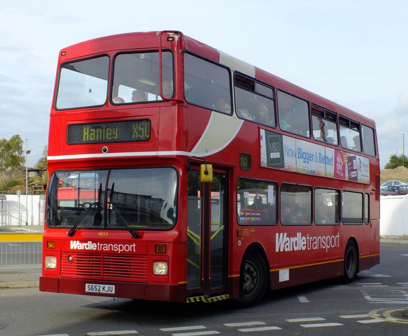 008 Wardle Transport Northern Counties Palatine bodied Volvo Olympian in October 2012