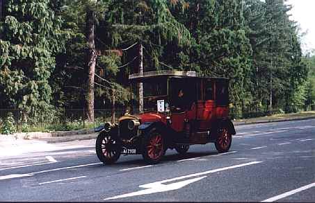 1910 Thornycroft landaulette caronrun