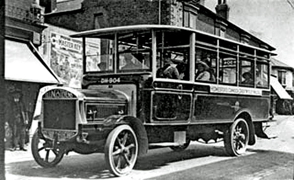 1921 Tilling Stevens 2 Bus DH904 Bloxwich
