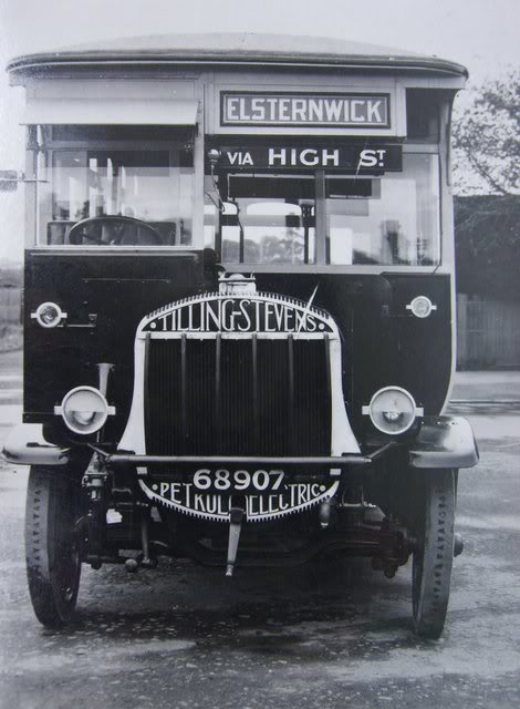 1922 Tilling Stevens Buses Australia