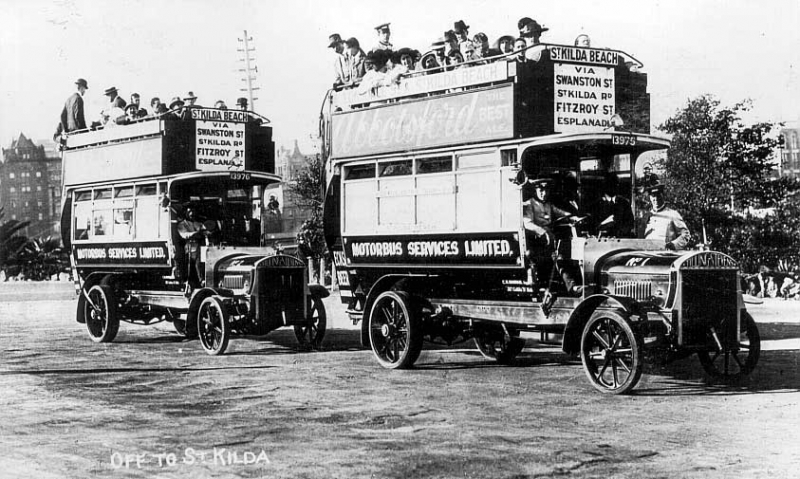 1922 Tilling-Stevens Buses