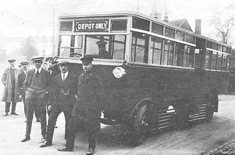 1923 Tilling-Stevens bus1 Wolverhampton
