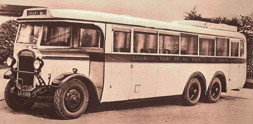 1928 Thornycroft Coach LG 1189