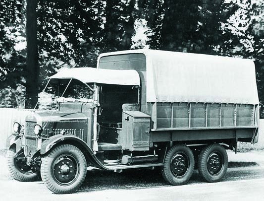 1931 Thornycroft А9, 6x6