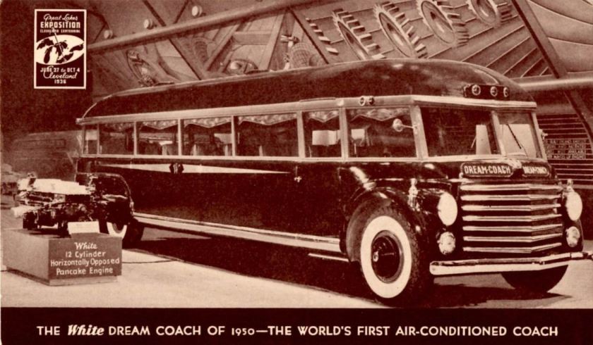 1936 White Dream Coach of 1950, Great Lakes Exposition