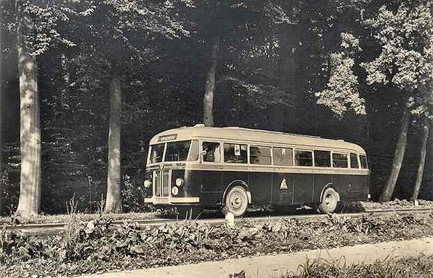 1940 Kromhout nr. 5 met carrosserie van Verheul (op demonstratie chassis)