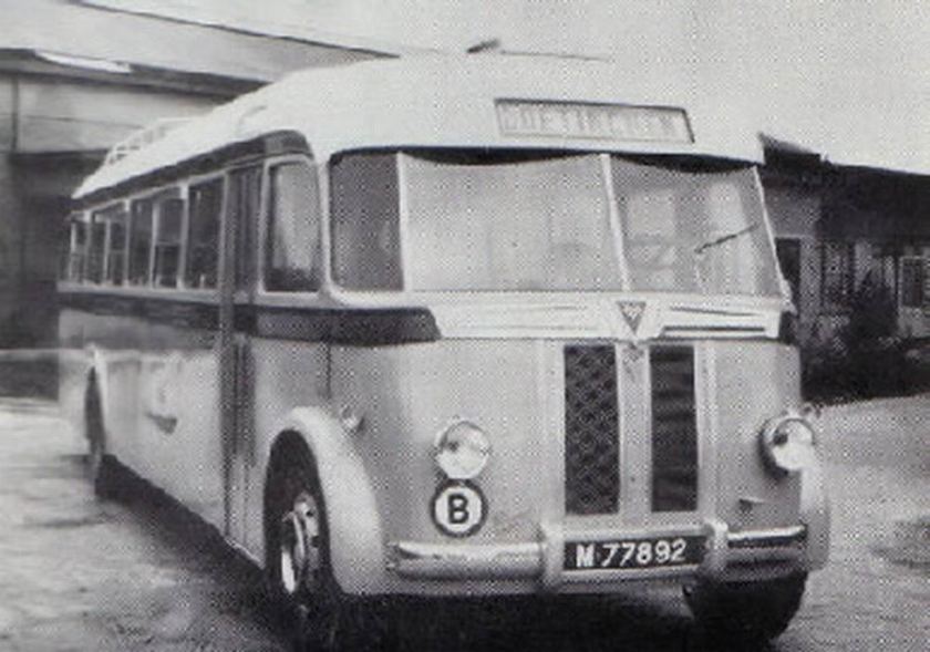 1947 AEC AEC Regal MKIII carr Verheul GTW350