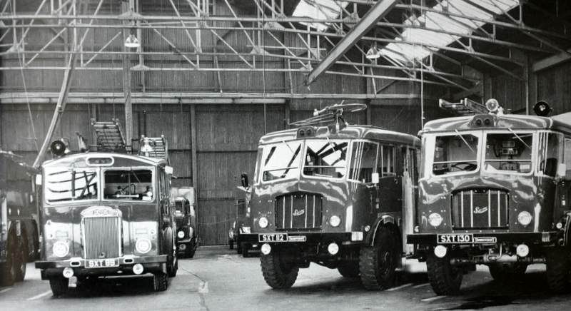 1948 A Dennis & Two Thornycroft Fire Tenders