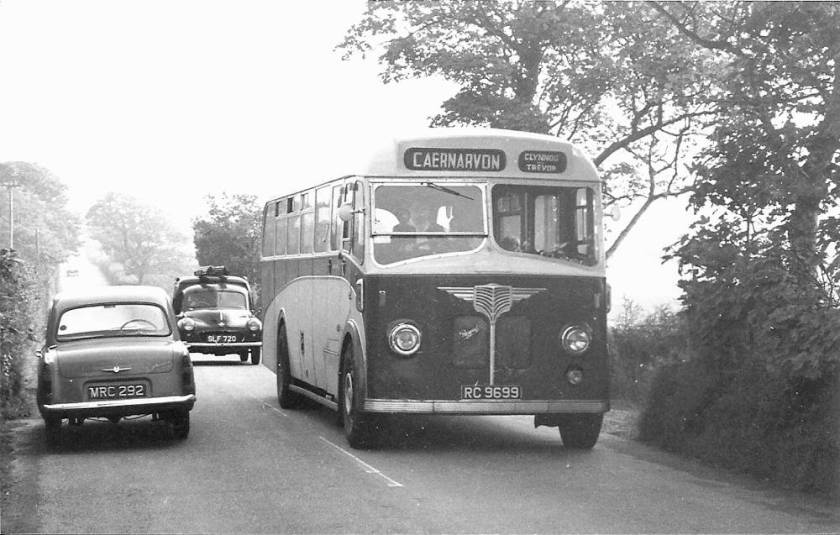 1948 AEC Regal with Willowbrook 35 seat half cab front entrance bus