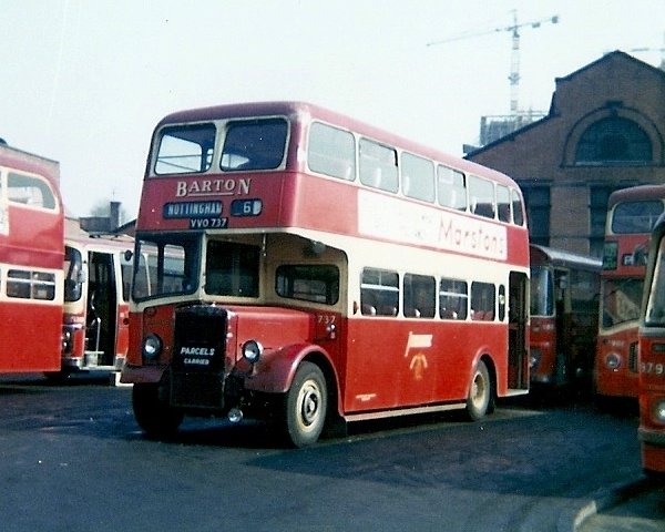 1948 Leyland Tiger PS1 given a Willowbrook double deck body in 1957