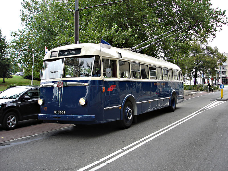 1949 BUT-trolleybus Verheul GVA, GVM, Oostnet, Connexxion 101